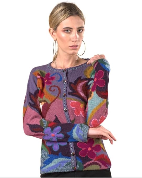 Women's Trinity Baby Alpaca Cardigan: Premium, ultra-lightweight open sweater crafted from 100% pure baby alpaca wool.